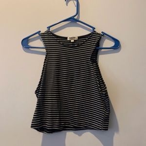 Stripped Crop Top
